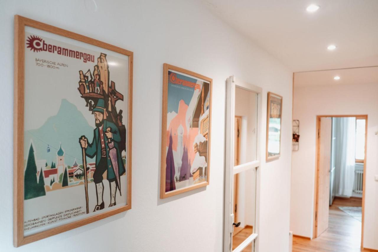 Ferienwohnung Christine Fischer Oberammergau Zewnętrze zdjęcie